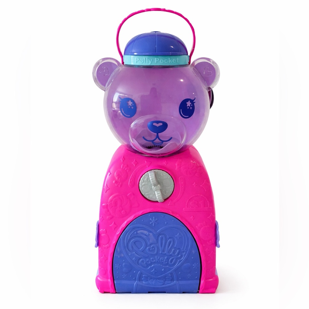 Polly Pocket Gumball Bear Surprise Playset Pink Purple Mattel Toy NWT